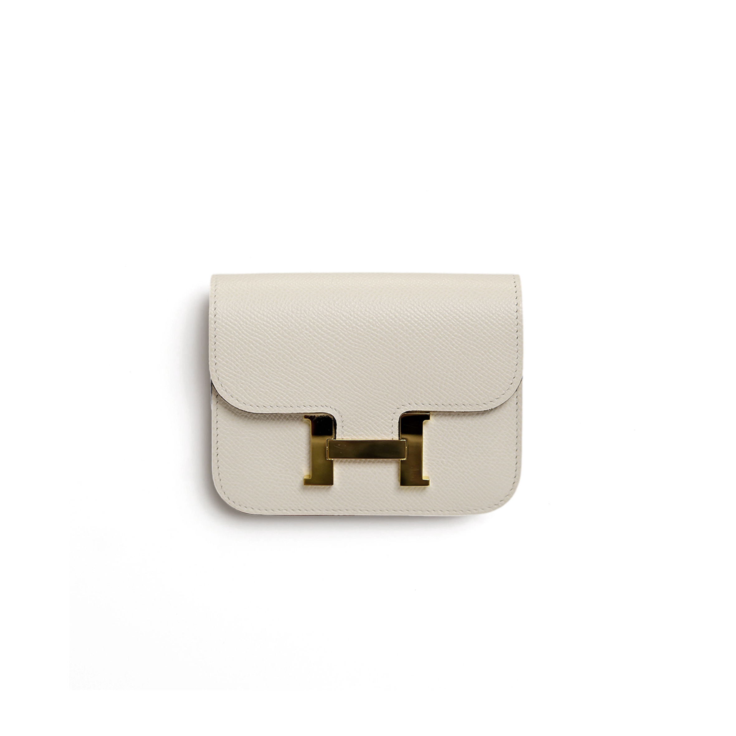 H**mes master constance slim wallet epsom h082080ck10(12.4*10.2*3cm)